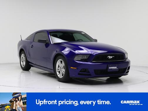 Blue 2014 Ford Mustang