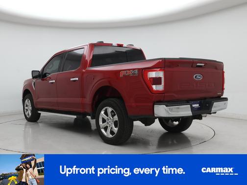 Red 2022 Ford F-150 Lariat