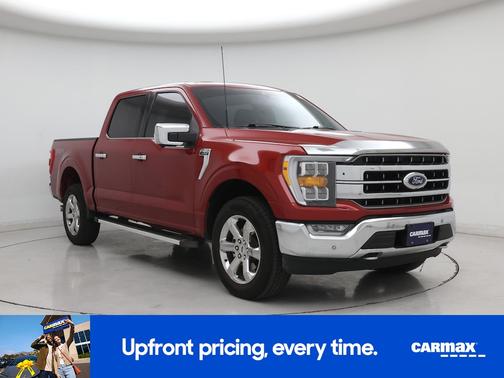Red 2022 Ford F-150 Lariat