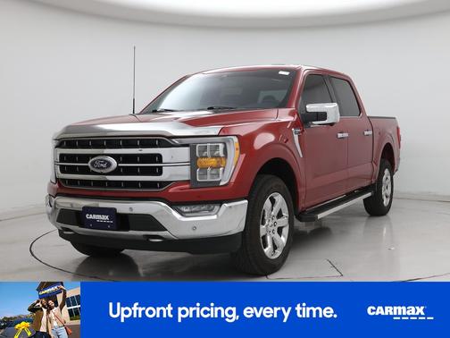 Red 2022 Ford F-150 Lariat