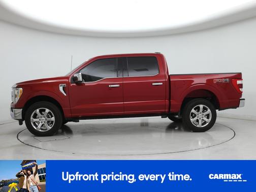 Red 2022 Ford F-150 Lariat