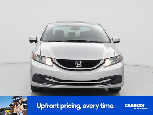 Silver 2015 Honda Civic EX