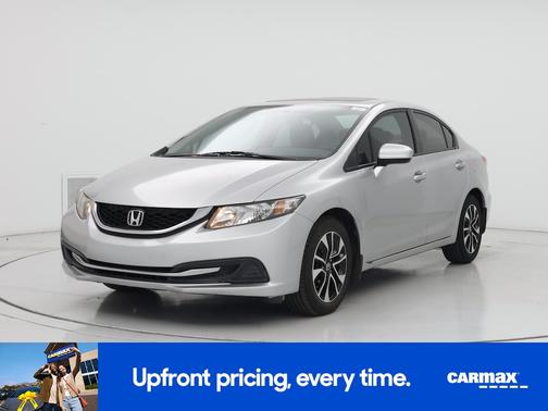 Silver 2015 Honda Civic EX