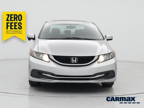 Silver 2015 Honda Civic EX