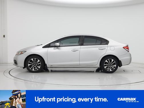 Silver 2015 Honda Civic EX