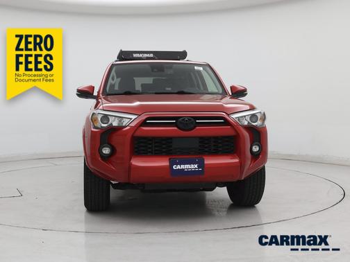 Red 2021 Toyota 4Runner SR5 Premium