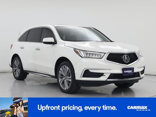 White 2018 Acura MDX