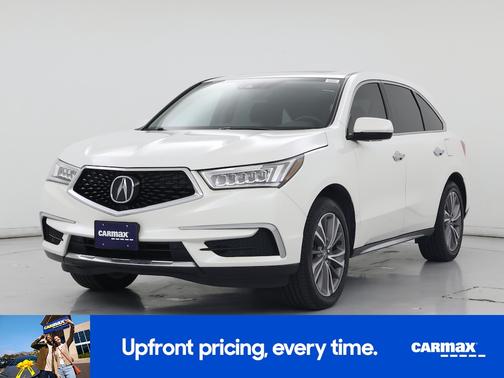 White 2018 Acura MDX