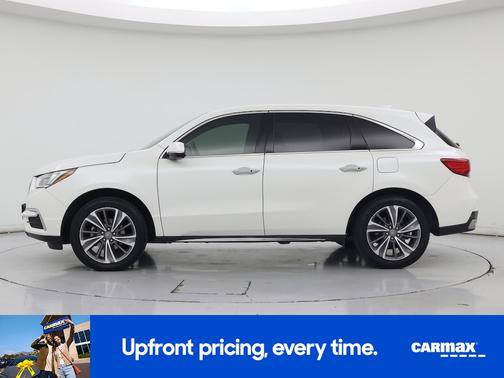 White 2018 Acura MDX