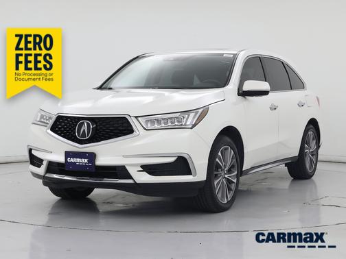 White 2018 Acura MDX