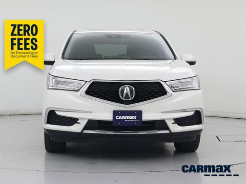 White 2018 Acura MDX