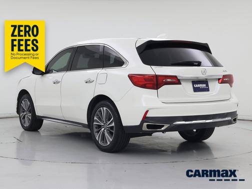 White 2018 Acura MDX
