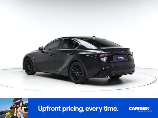 Black 2023 Lexus IS 350 F-Sport