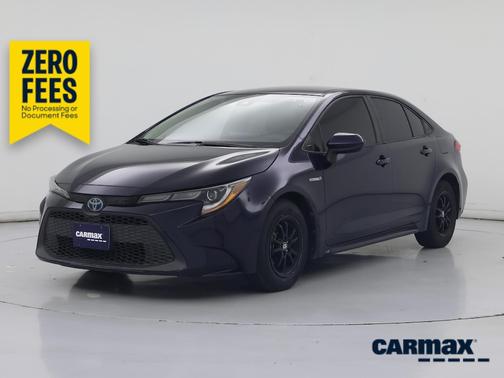 Blue 2021 Toyota Corolla Hybrid LE