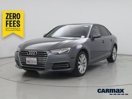 Gray 2017 Audi A4 Premium