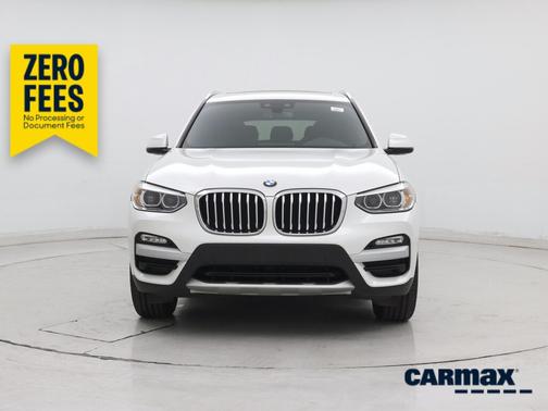 White 2019 BMW X3 XDrive30i