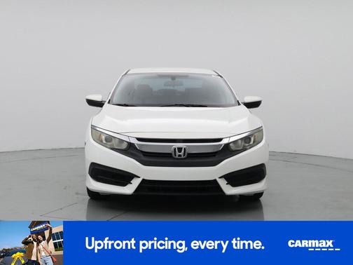 White 2016 Honda Civic LX