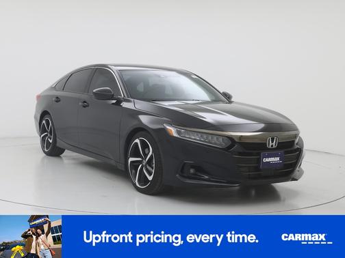 Black 2022 Honda Accord Sport
