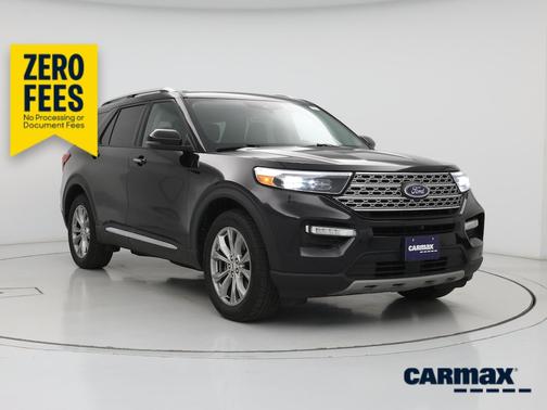 Black 2021 Ford Explorer Limited