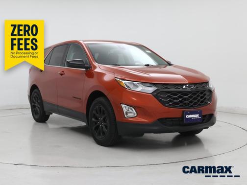 Orange 2020 Chevrolet Equinox LT