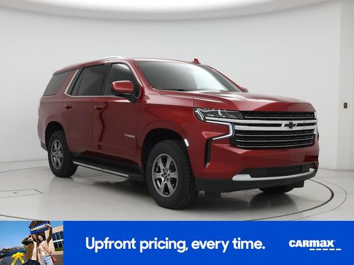 Red 2021 Chevrolet Tahoe LT