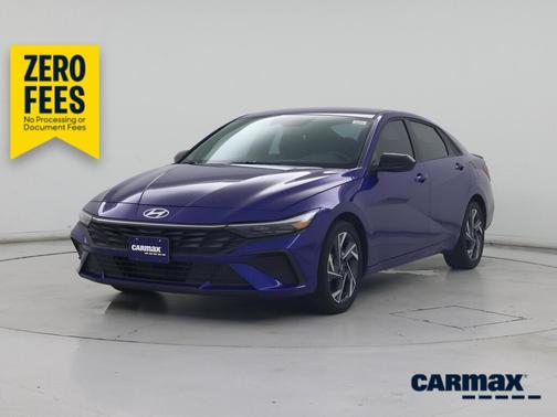 Blue 2025 Hyundai ELANTRA HEV SEL Sport