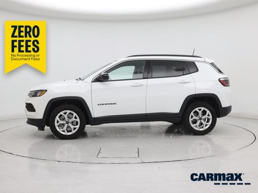 White 2025 Jeep Compass Latitude
