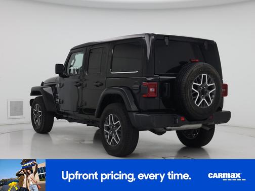 Black 2024 Jeep Wrangler Sahara