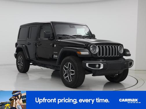 Black 2024 Jeep Wrangler Sahara