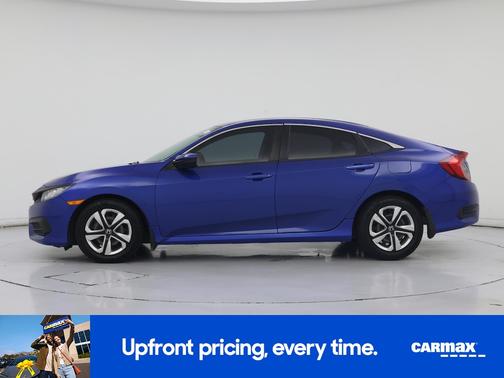 Blue 2016 Honda Civic LX