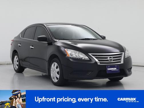Black 2015 Nissan Sentra SV