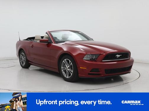 Red 2014 Ford Mustang Premium