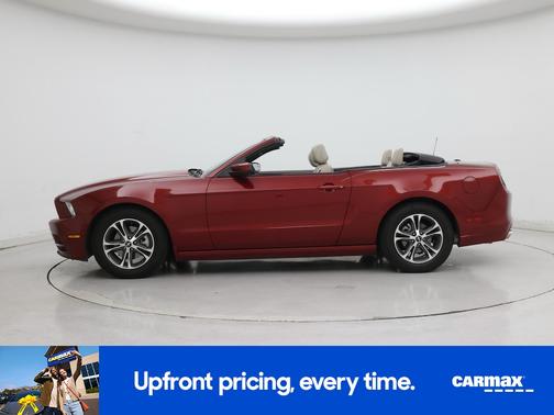 Red 2014 Ford Mustang Premium