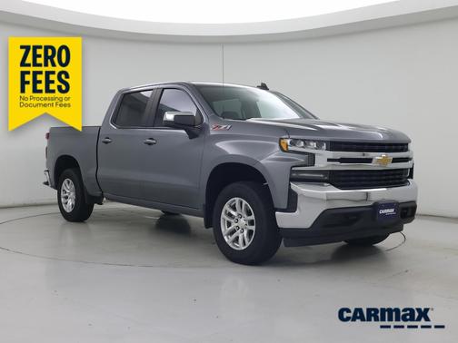 Silver 2021 Chevrolet Silverado 1500 LT