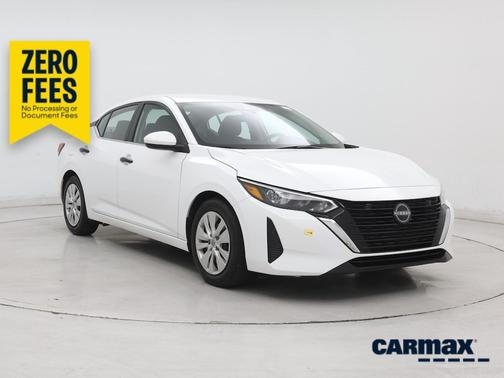 White 2025 Nissan Sentra S