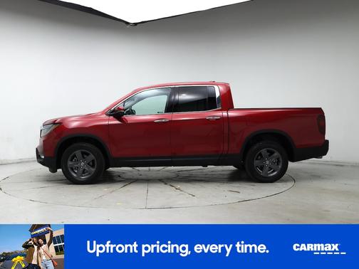 Red 2023 Honda Ridgeline RTL-E