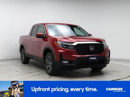 Red 2023 Honda Ridgeline RTL-E