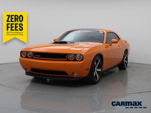 Orange 2014 Dodge Challenger R/T Shaker