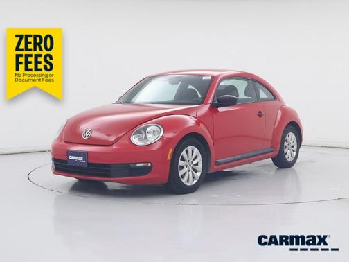 Red 2014 Volkswagen Beetle 2.5