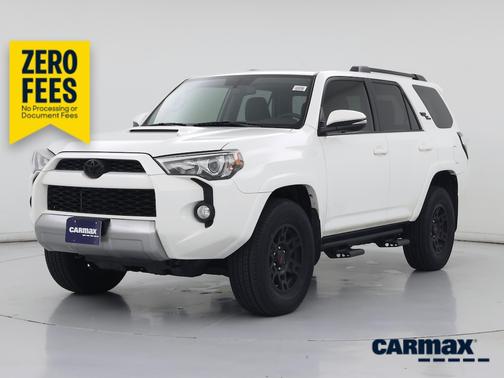 White 2019 Toyota 4Runner TRD Off Road Premium