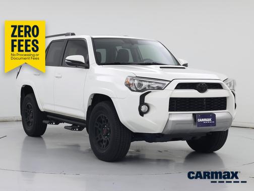 White 2019 Toyota 4Runner TRD Off Road Premium
