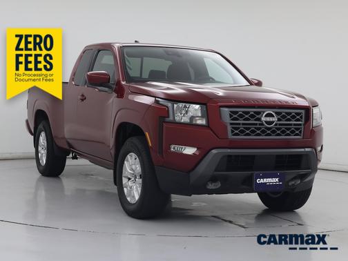 Red 2024 Nissan Frontier SV
