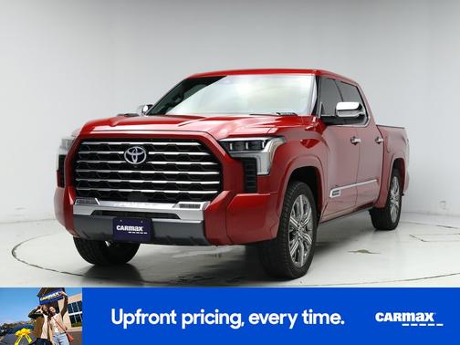 Red 2023 Toyota Tundra Hybrid Capstone
