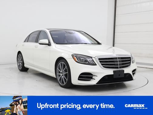 White 2019 Mercedes-Benz S-Class