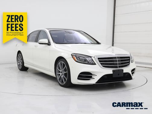 White 2019 Mercedes-Benz S-Class
