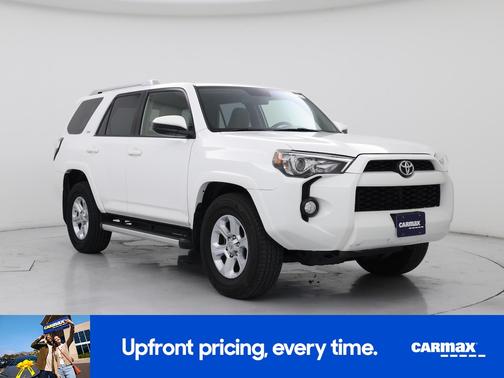 White 2018 Toyota 4Runner SR5