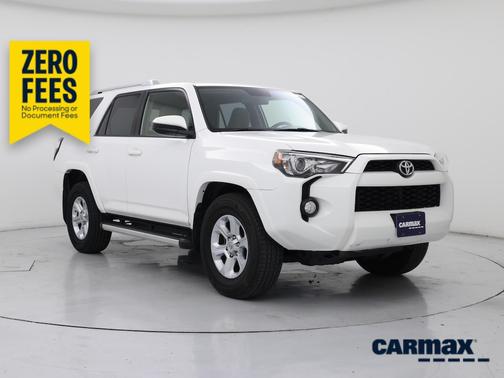 White 2018 Toyota 4Runner SR5