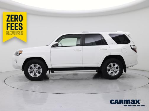 White 2018 Toyota 4Runner SR5