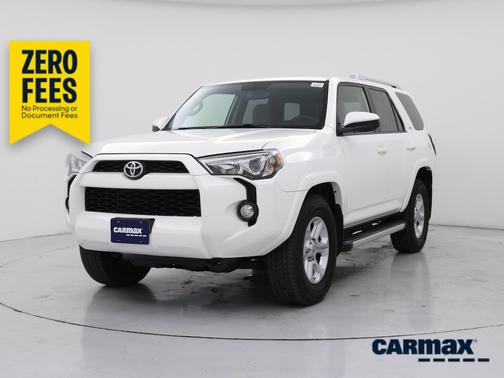 White 2018 Toyota 4Runner SR5