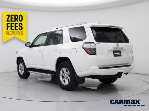 White 2018 Toyota 4Runner SR5